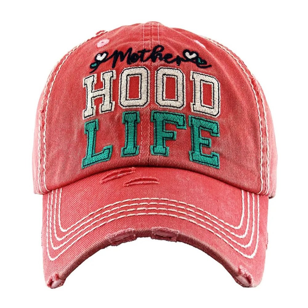 DISTRESSED  BALL CAP - Picture 4 of 4